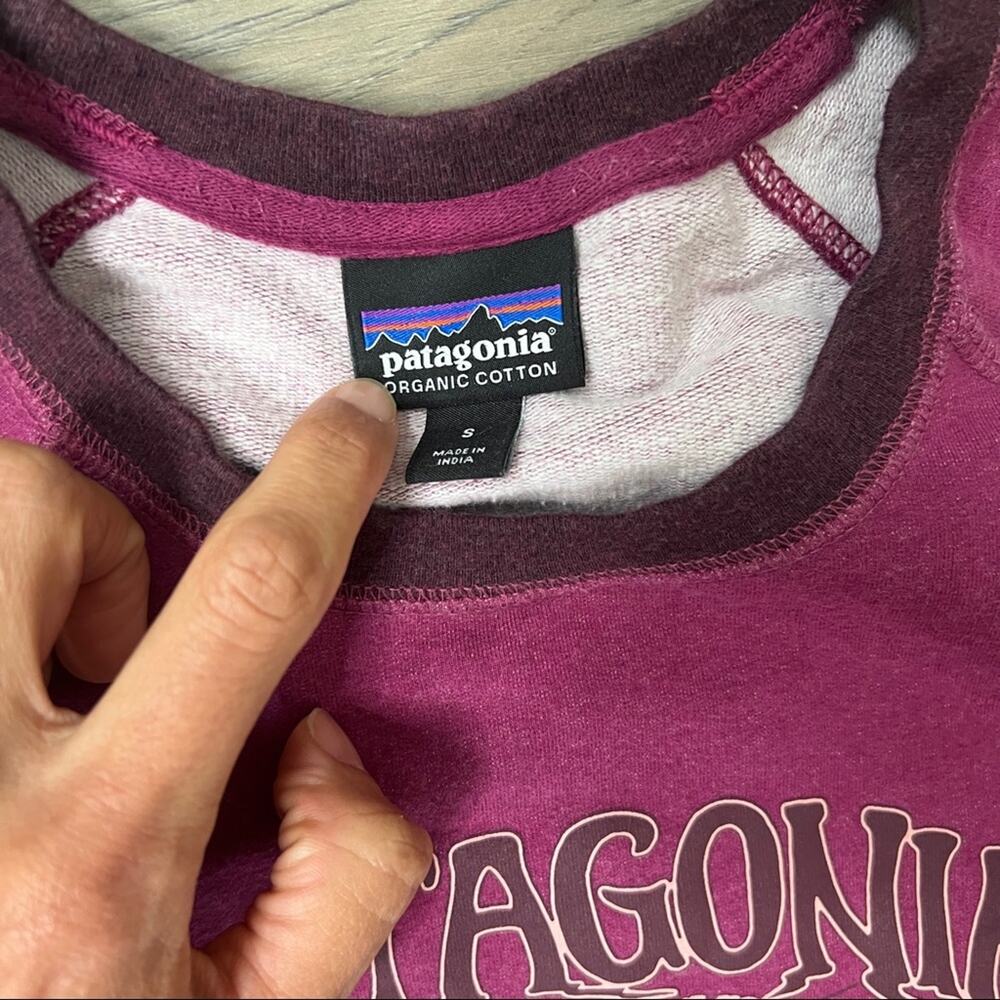 Patagonia Hazy Peaks Midweight Crew neck Sweatshirt sz S small - Picture 4 of 8